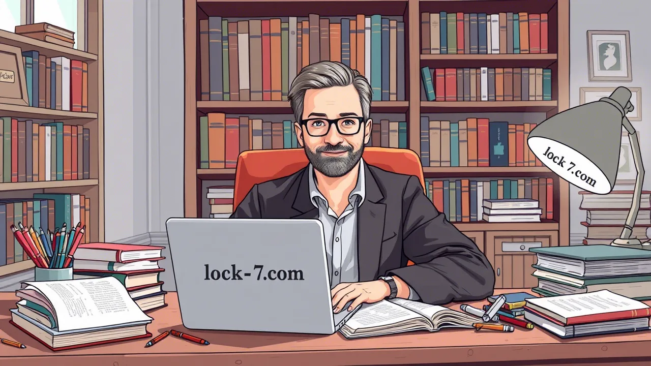Author Peter Lockwood at Lock-7.com