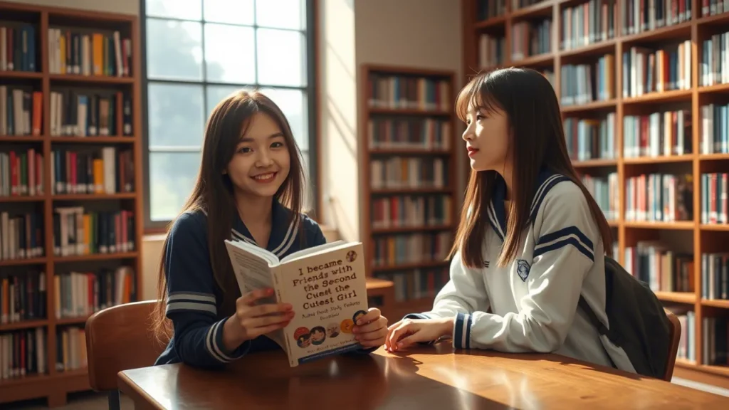I Became Friends with the Second Cutest Girl Novel A Heartwarming Journey of Friendship and Growth
