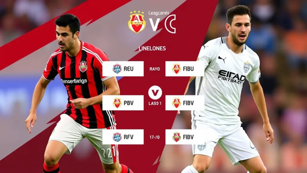 Rayo Vallecano vs CD Leganés Lineups: Match Analysis 6 rayo vallecano vs cd leganés lineups