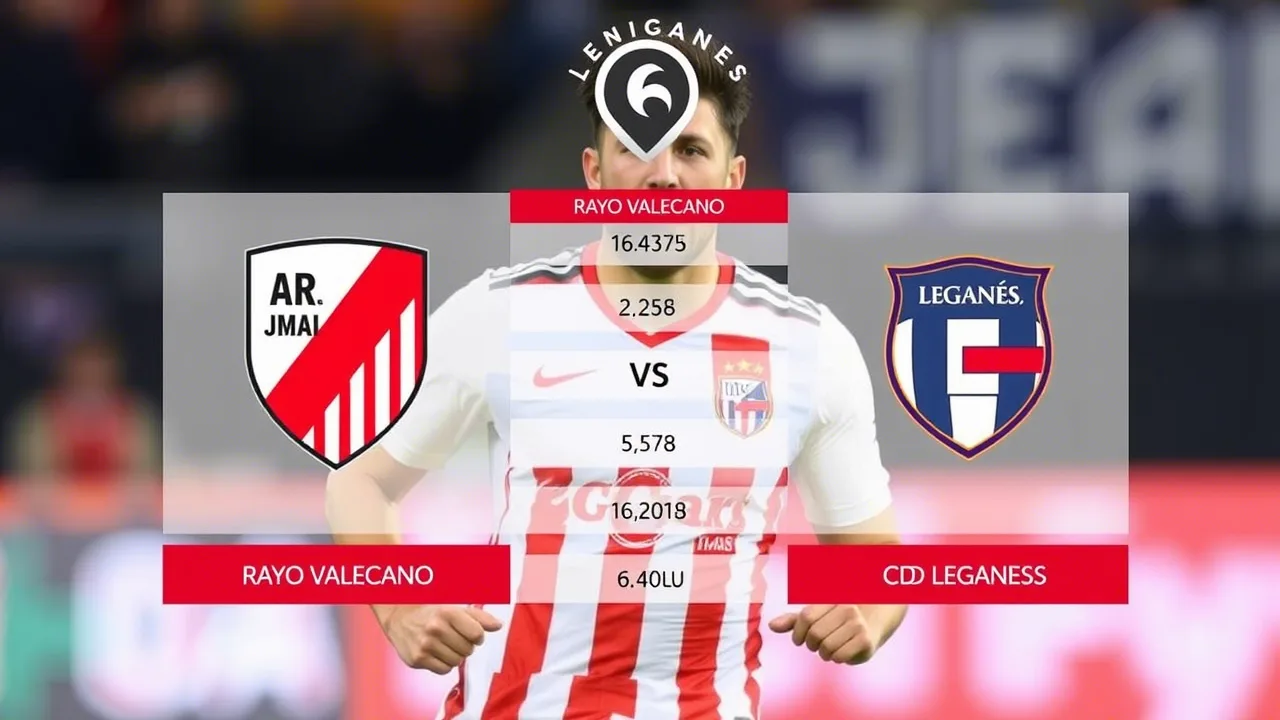 rayo vallecano vs cd leganés lineups