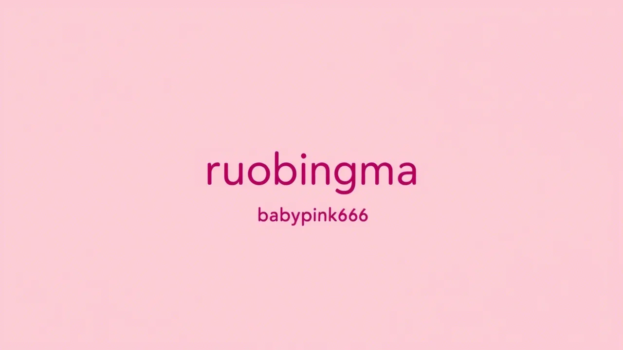 ruobingma ruo ma babypink666